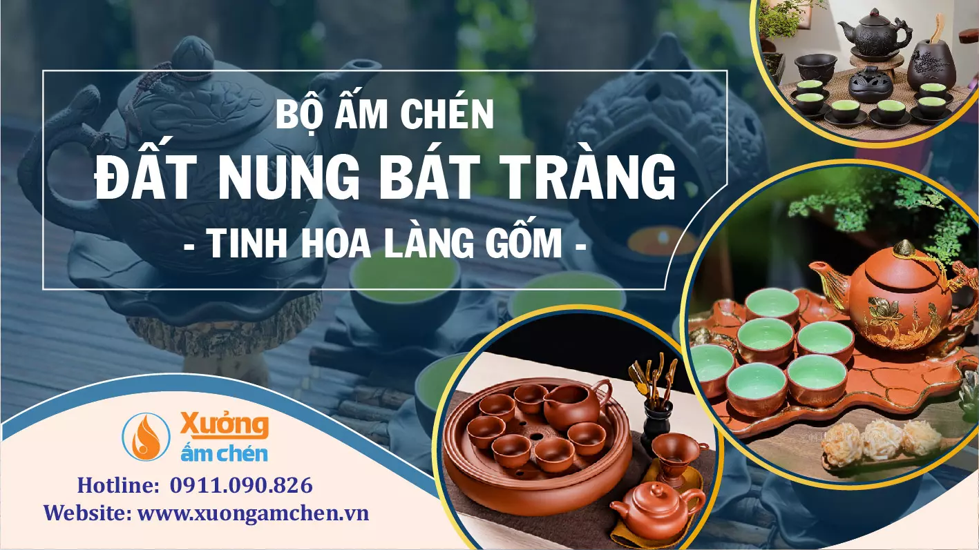 Ấm chén đất nung