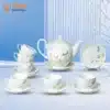 Bộ Ấm Trà Minh Long Họa Tiết Trúc Chuồn